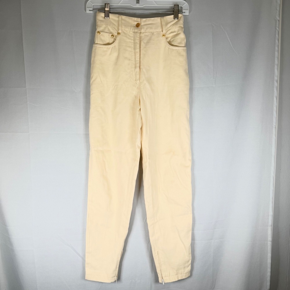 Vintage Versus Versace High-Waisted Pants / Rare / Size 26